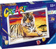 Ravensburger Creart Painting al numero Majesue Tiger