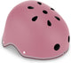 Casco globber - casco primo xs s rosa pastel - rosa - iluminación LED - casco abs con espuma EPS - ajustable - xs-s 48-53cm