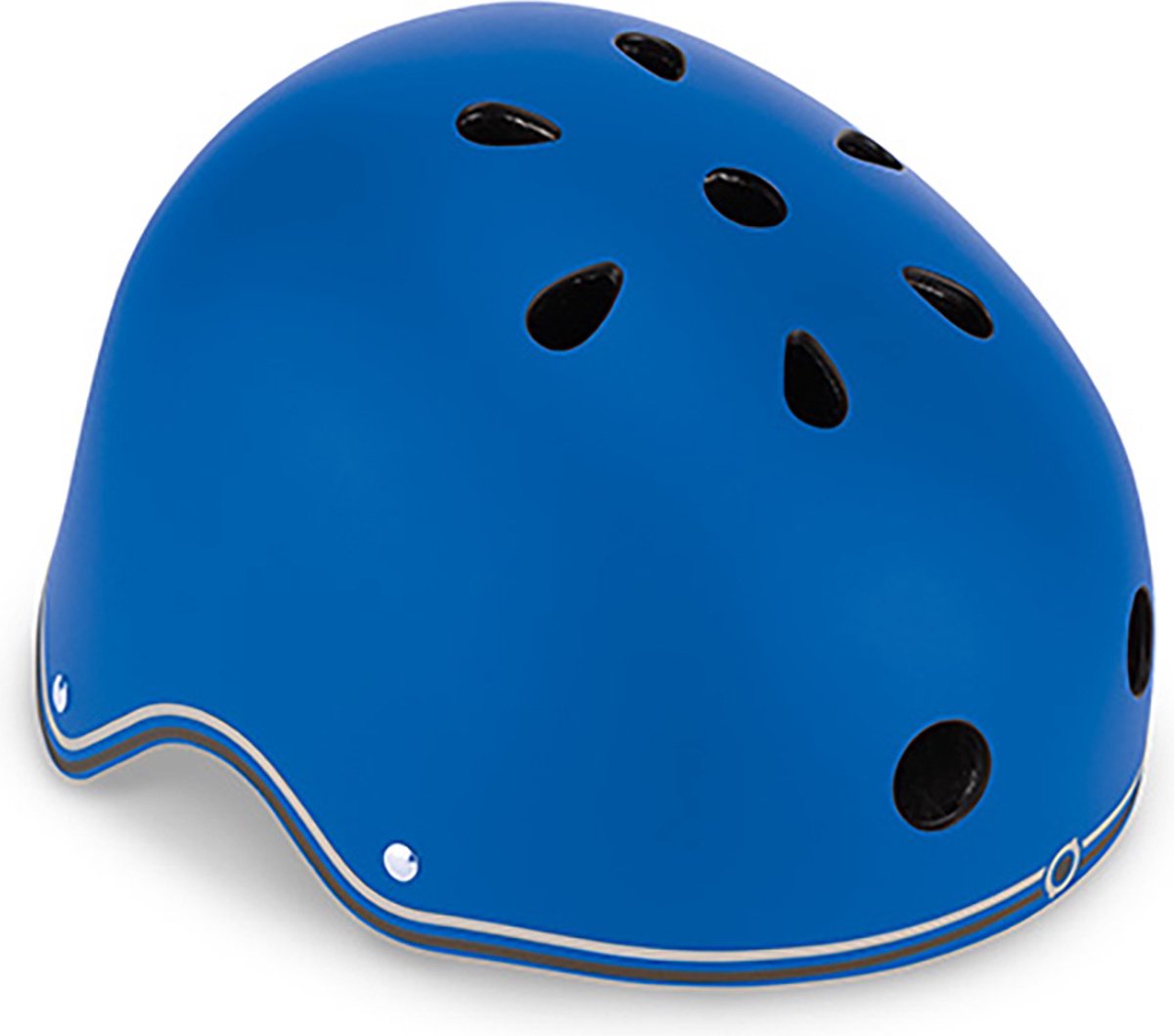 Casco globber - casco primo xs s azul marino - azul - iluminación LED - casco abs con espuma EPS - ajustable - xs-s 48-53cm