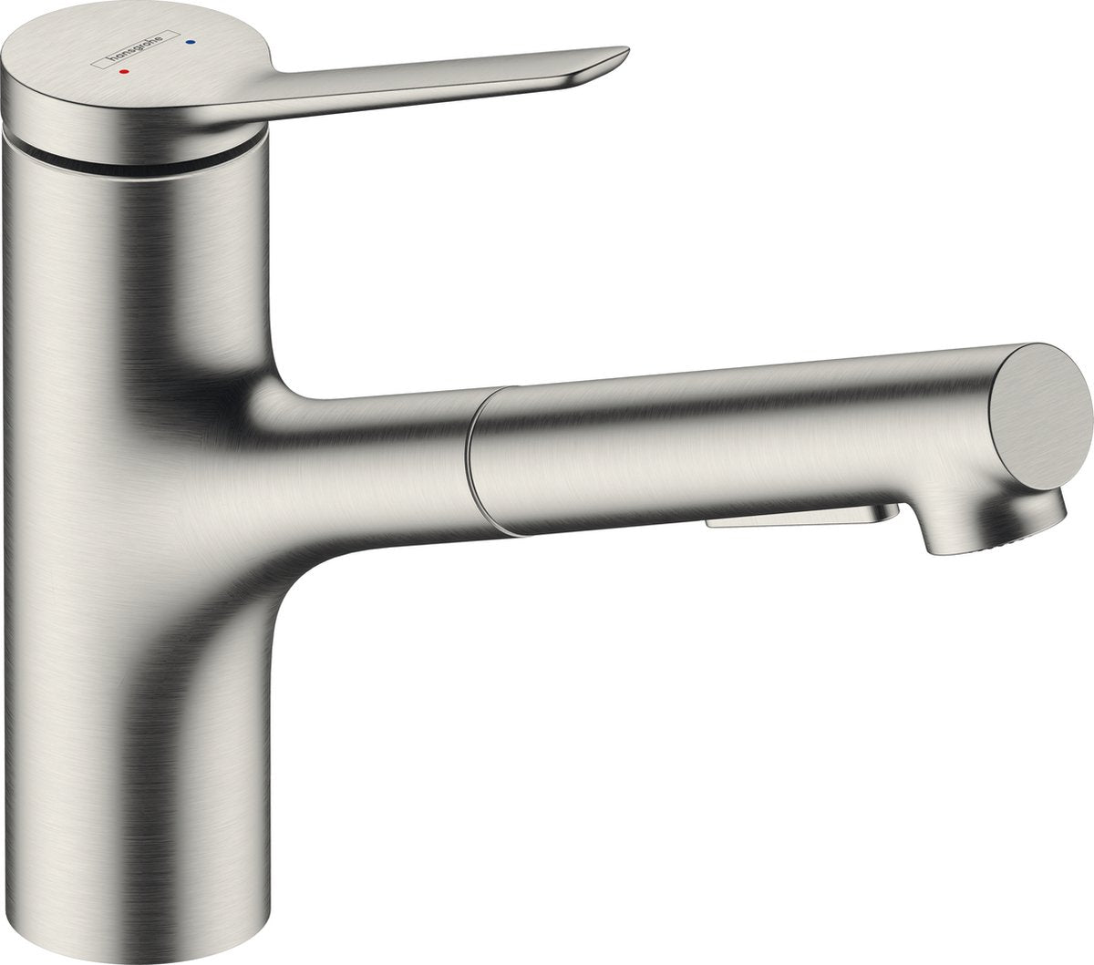 Hansgrohe zesis m33 - miscelatore da cucina - comando monocomando - dimensione 150 mm - doccetta estraibile - 2 funzioni di doccetta - aspetto acciaio inox