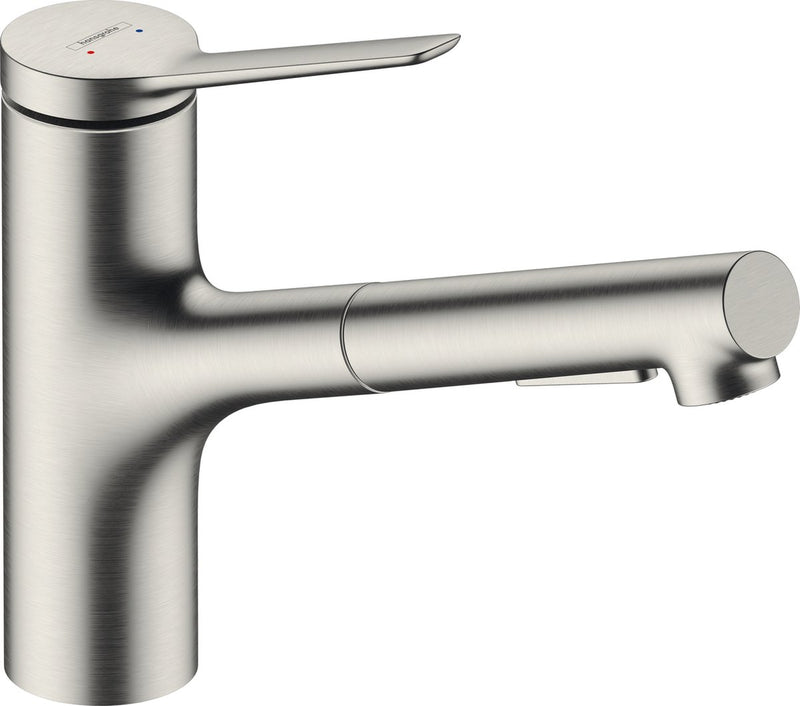 Hansgrohe zesis m33 - miscelatore da cucina - comando monocomando - dimensione 150 mm - doccetta estraibile - 2 funzioni di doccetta - aspetto acciaio inox