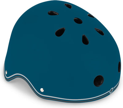 Casco globber - casco primo xs s azul petróleo - azul - iluminación LED - casco abs con espuma EPS - ajustable - xs-s 48-53cm