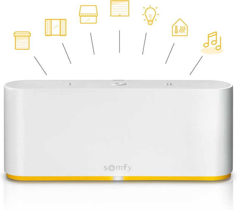 Somfy interruttore tahoma - hub casa intelligente - zigbee, io-home control rts - google home, alexa apple homekit - interruttore intelligente per tapparelle, tende da sole, illuminazione decorativa per finestre