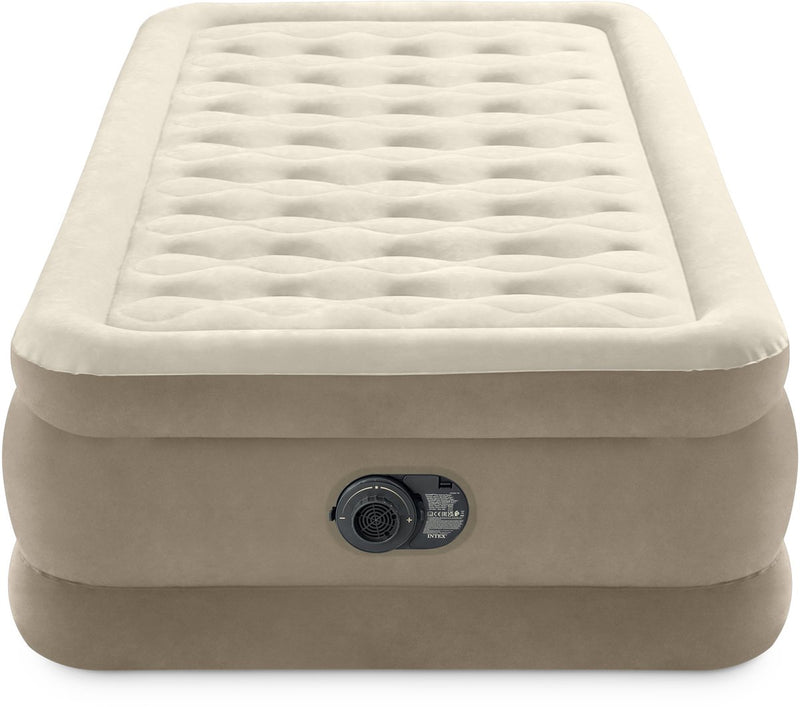 Cama hinchable Intex twin ultrafelpa con bomba incorporada - 191x99x46 cm