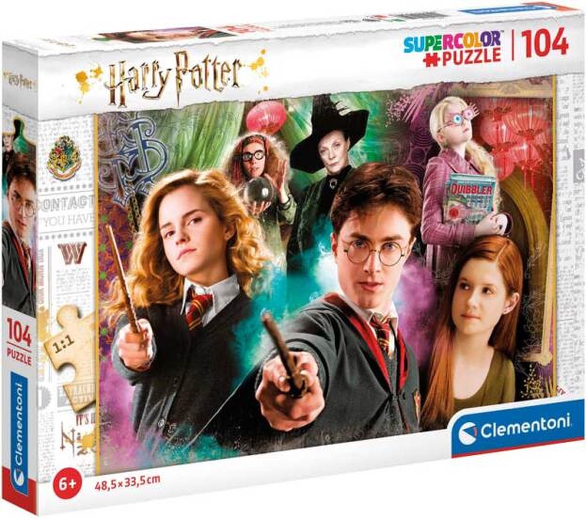 Clementoni - puzzel - 104 stukjes - harry potter - puzzel voor kinderen vanaf 6 jaar