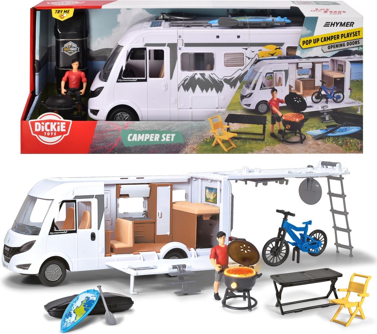 Dickie Camper Play Set