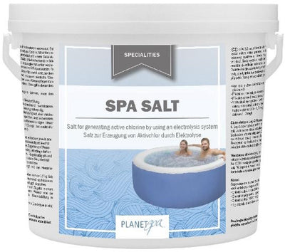 Planet spa zout spa 2kg - zwembad reiniger - zwembad reinigingsmiddel