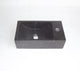 Plieger stone fontein met kraangat rechts 40x22cm antraciet