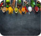 Papillon - placemat - kruiden op lepels - 48 x 38 cm - multicolor