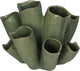 Vaso collezione Hd in terracotta verde 32,5x29x24cm