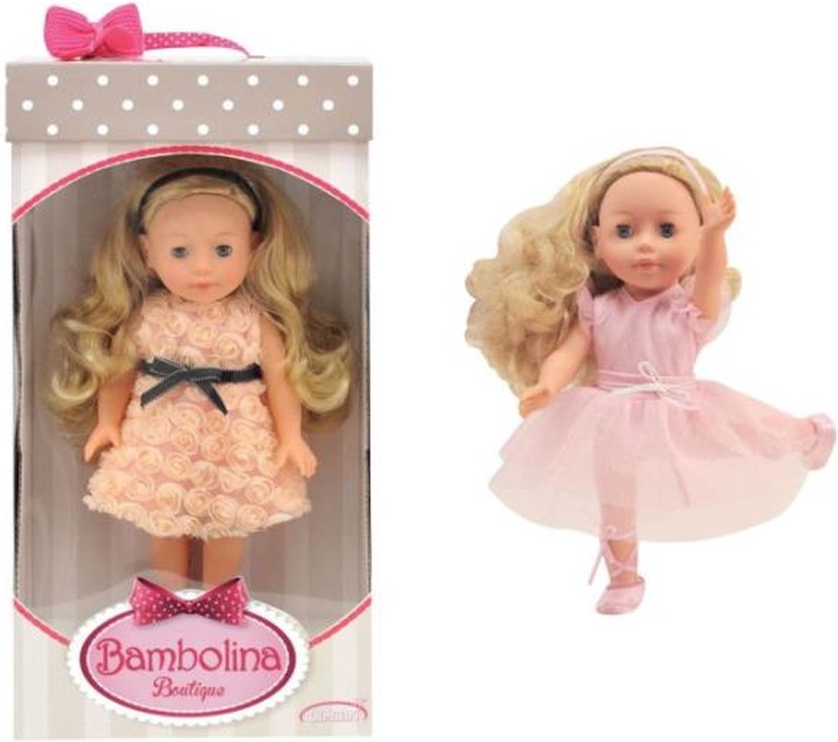 Muñeca Dimian con pelo largo - Molly Boutique - 30 cm - 2 uds.