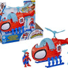 Elicottero Spidey giocattolo Hasbro con action figure e accessori.