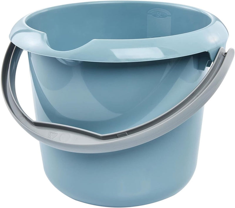 Cubo compacto Sans Marque de 5 litros sin marca con escala medidora y mango ergonómico: perfecto para el hogar y el jardín