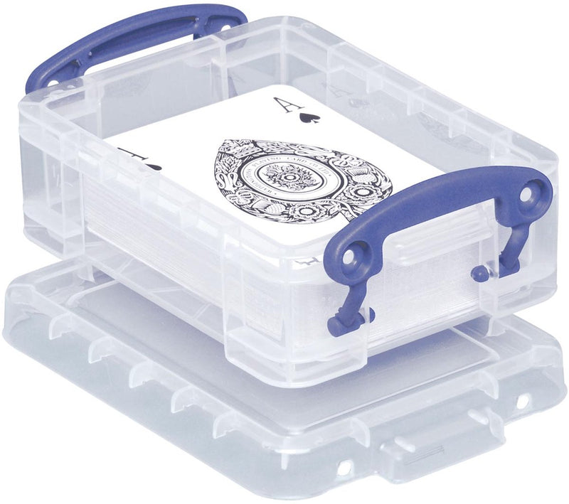 Caja realmente útil tarjetero 0 | 2 litros | transparente