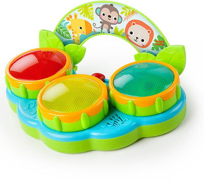 Bright inizia i ritmi safari dei tamburi per bambini - - a partire dai 3 mesi