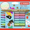 Stabilo Trio Deco Metallic FIENT -TIP PENS 8ST.
