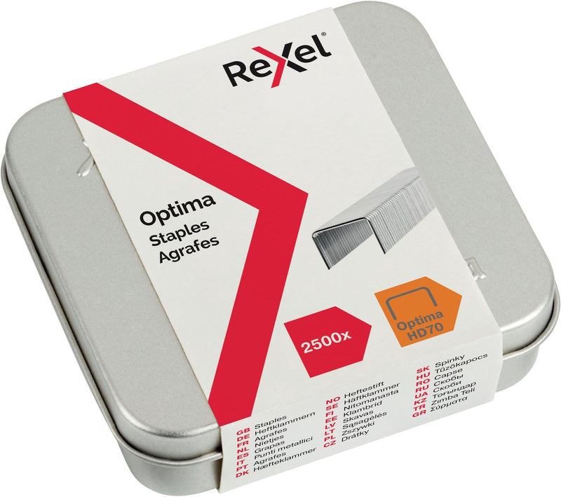 Grapas Rexel optima 70hd (2500)