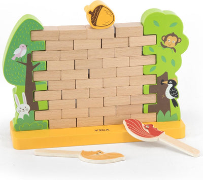 Vigatoys Viga Toys Gioco di abilità da parete 22 x 16,5 cm in legno 44 pezzi