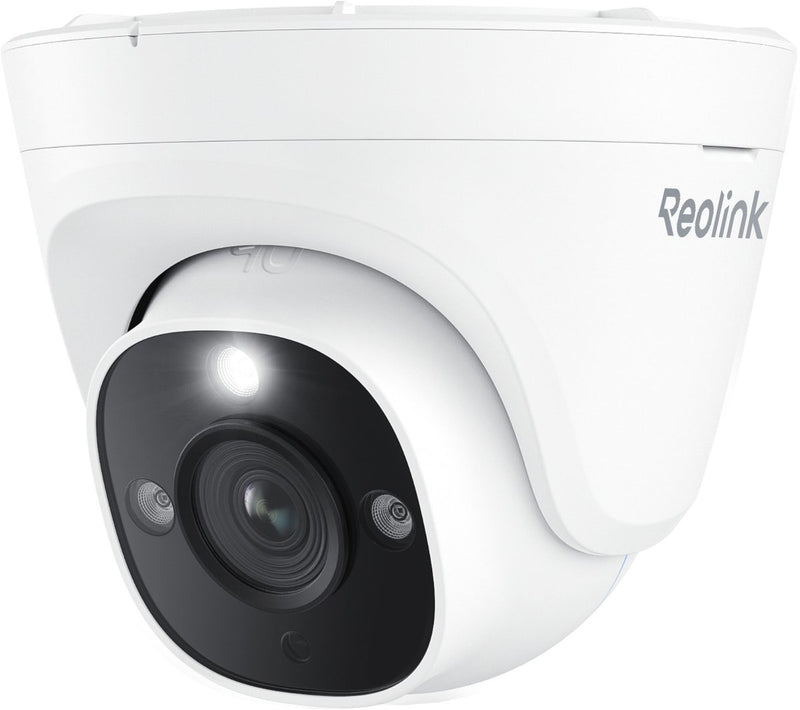 Reolink P334 Cámara de seguridad PoE inteligente 4K para exteriores, Ultra HD, admite 256 GB, detección de mascotas, vehículos y personas