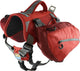 Zaino per cani Kurgo Baxter - trasportino per cani - rosso da 13,5 a 38,5 kg