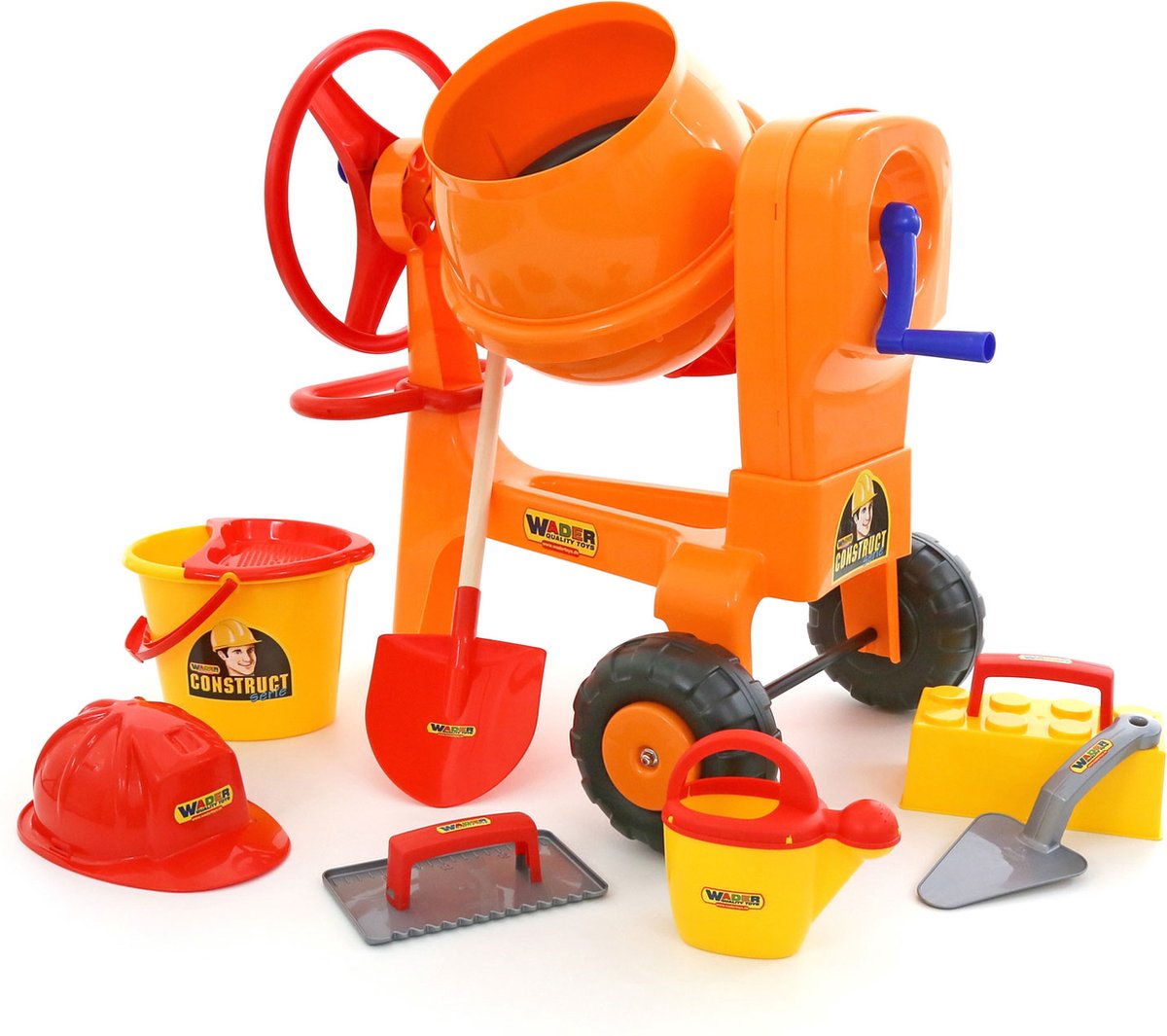 Cavallino Toys Cavallino Concrete Mill con accessori, 9dlg.