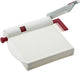 Cortador de queso Westmark con cuchillo afilado, espesor de corte variable, acero inoxidable aluminio plástico, fromarex, blanco rojo plata, 70002260