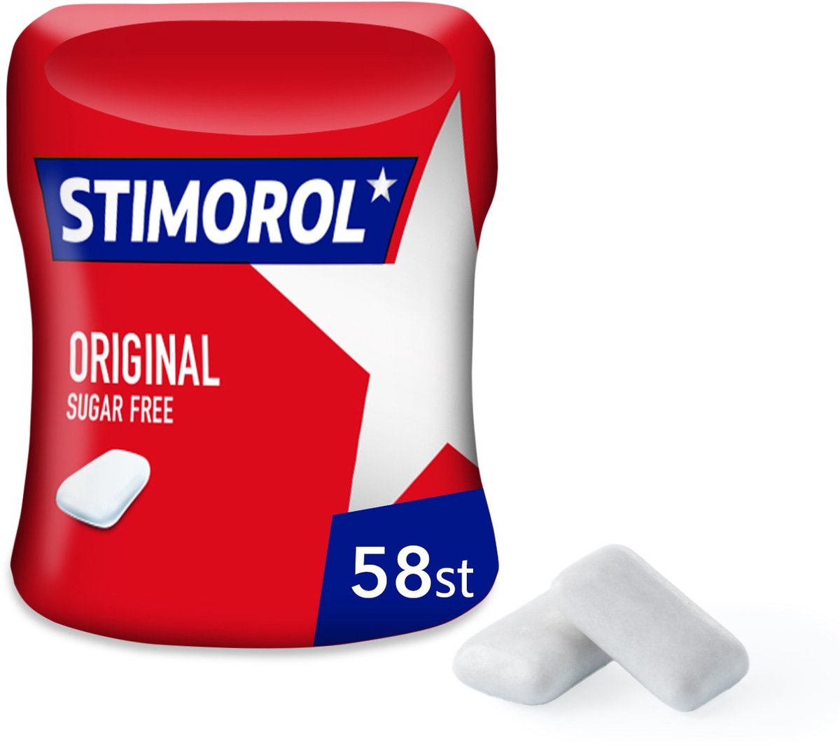 Stimorol originale - gomma da masticare - senza zucchero - 1x6 pezzi