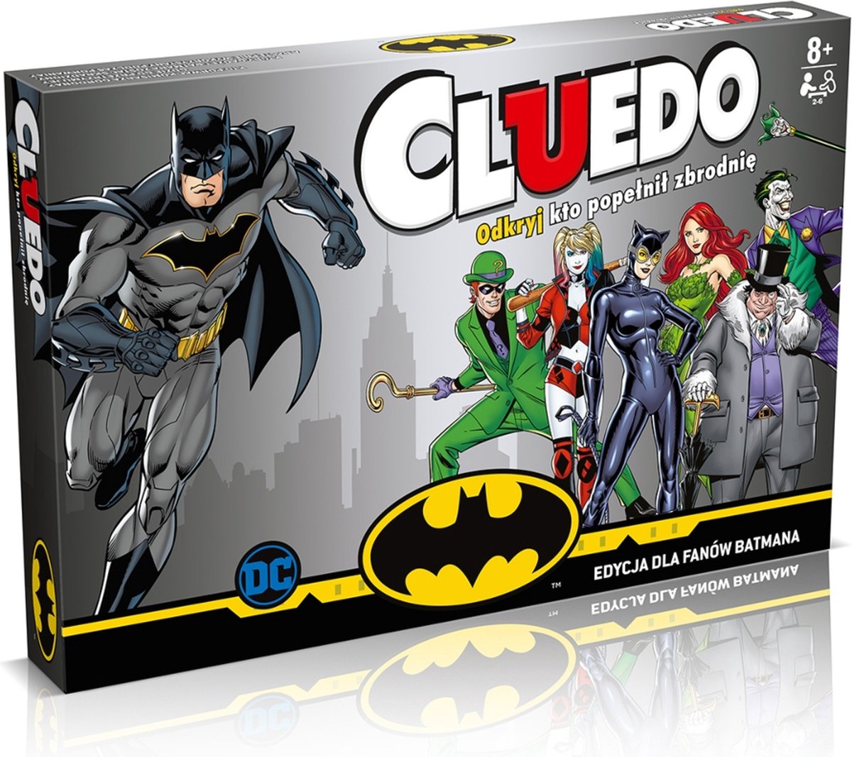 Movimientos ganadores Cluedo - juego de mesa - Batman
