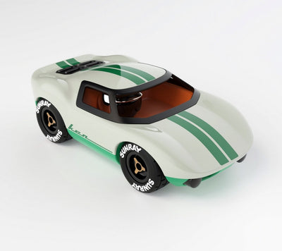 Playforever - toy car - ken cline - white