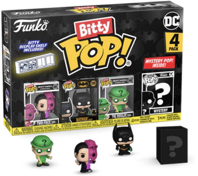 Funko bitty-pop! - Batman, la bambola misteriosa dell'enigmista a due facce! da DC Batman