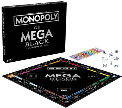 Asmodee monopoly mega black juego de mesa edición coleccionista Países Bajos.