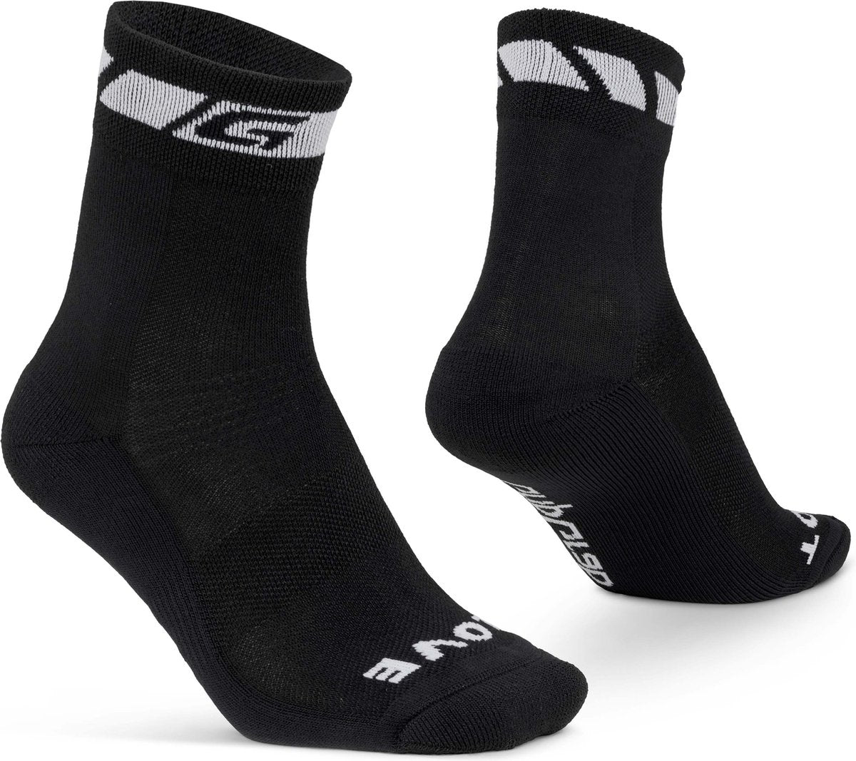 Gripgrab - calcetines de ciclismo de primavera y otoño calcetines de transición térmica - negro - unisex - talla s