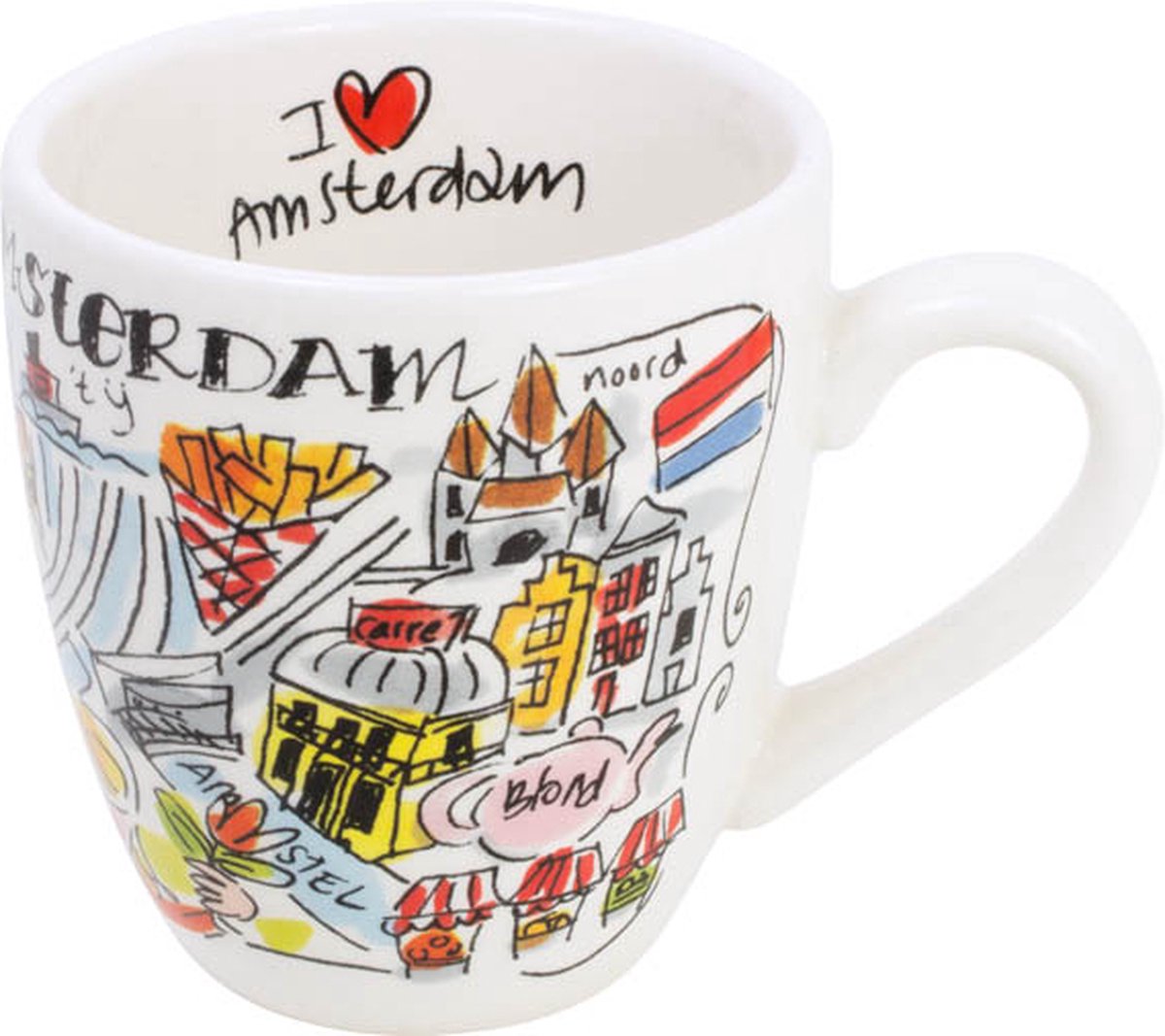 Taza mini Blond amsterdam city amsterdam - 200 ml