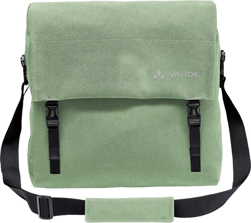 Borsa a tracolla per bicicletta Vaude con scomparto per laptop Borsa per bici Augsburg IV verde salice kaki