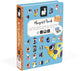 Janod - magnetibook - pesce tropicale - set da gioco con libro magnetico
