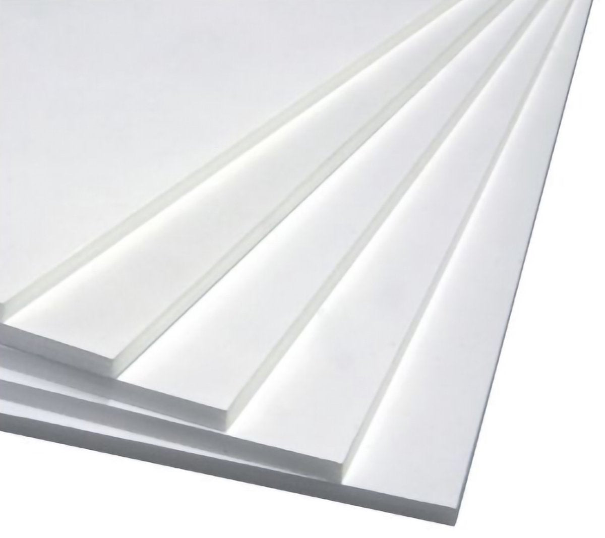 Kangaro foamboard - 70x100cm - 5mm - wit - doos van 10 stuks - zelfklevend