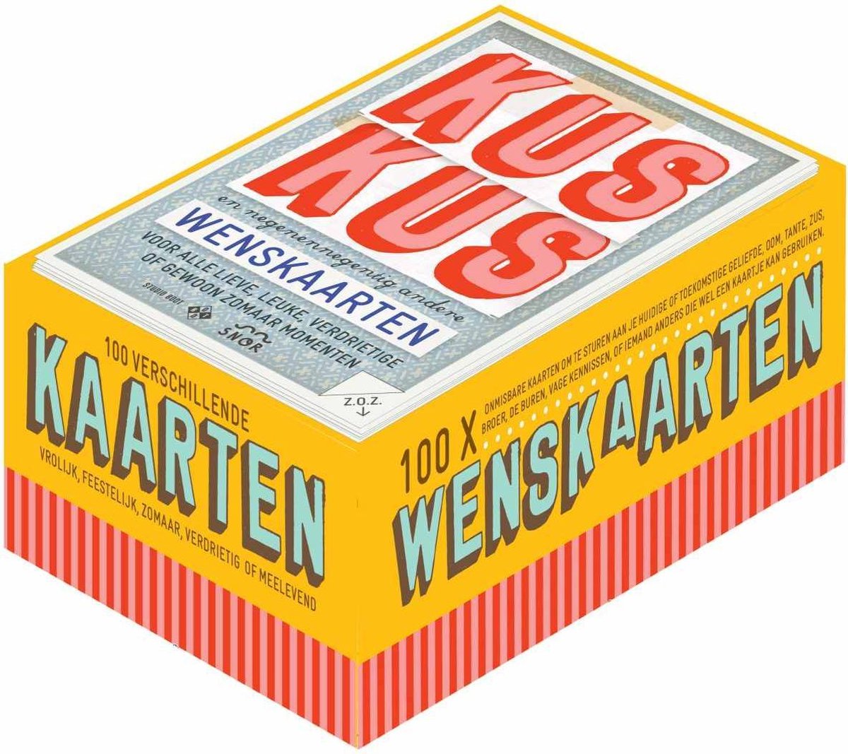 Studio boot kus kus en 99 andere wenskaarten