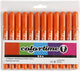 Oranje Jumbo Markers, 12st.