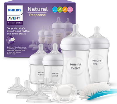 Philips avent natural response fles - startersset voor pasgeboren baby's scd838 13