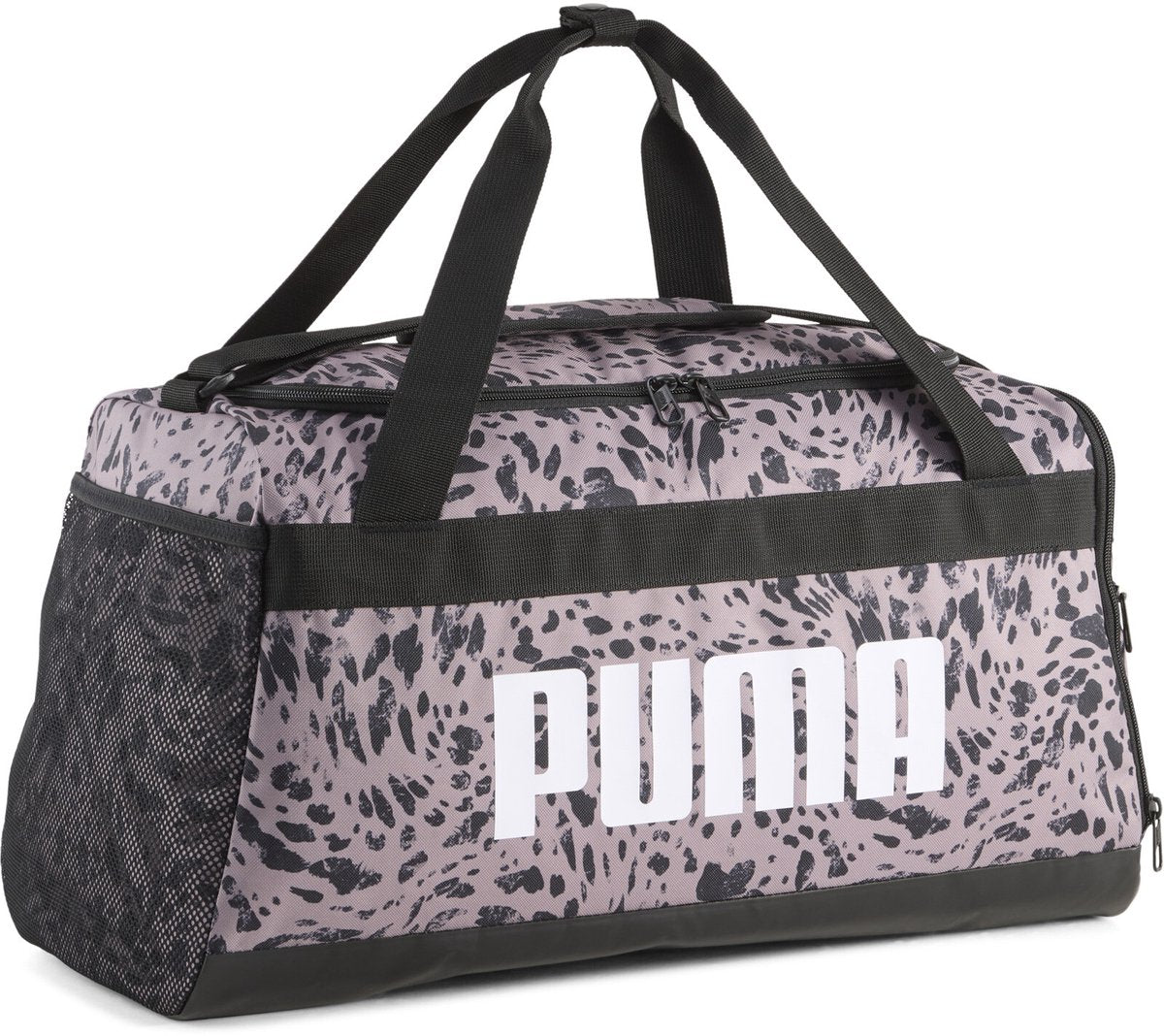 Puma challenger aop small sports bag unisex sporttas - sandstone-animal aop
