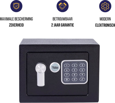 Yale 1071602 - electr. safe mini black safe ysv 170 db2 | 1 pc