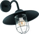 Eglo melgoa wandlamp buiten - e27 - 30 cm - zwart