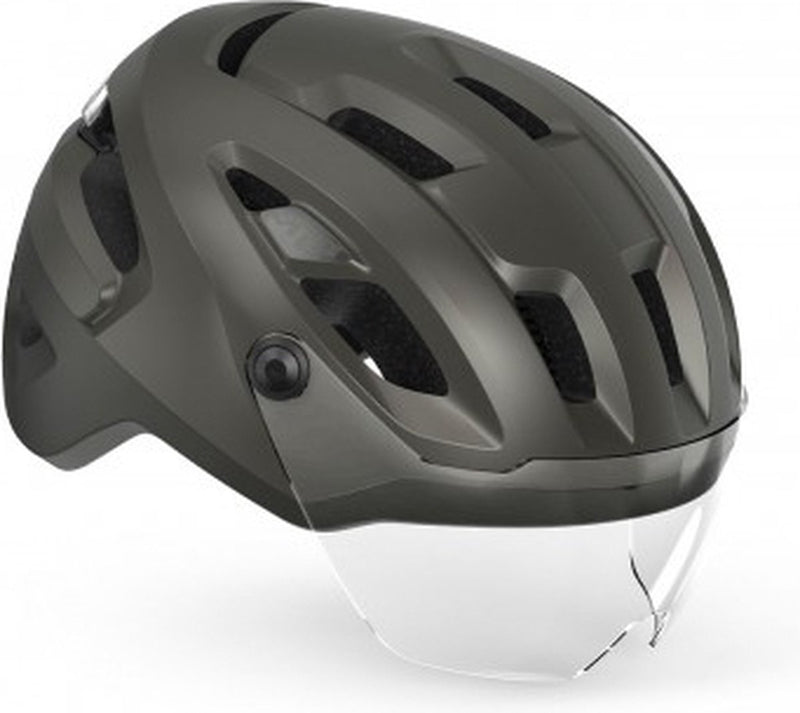 Met intercity mips fietshelm mannen vrouwen – fietshelm e-bike volwassenen – elektrische fiets – maat l (58-61cm) – nta 8776 – titanium allic matt (grijs)