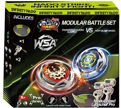 Infinity nado - battle set arena + 2 launchers + 2 metal spinning tops