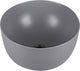 Lavabo Differnz Tulip 40cm in ceramica grigio chiaro opaco