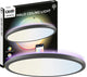 Plafoniera intelligente Calex halo - lampada da soffitto intelligente 40 cm - RGB e luce bianca calda - nera