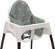 Jollein - reductor de asiento Jungle Jambo Giraffe - repelente al agua - reductor de asiento para trona ikea, bebé