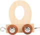 Piccole piede - Font di legno - O - 12 pezzi
