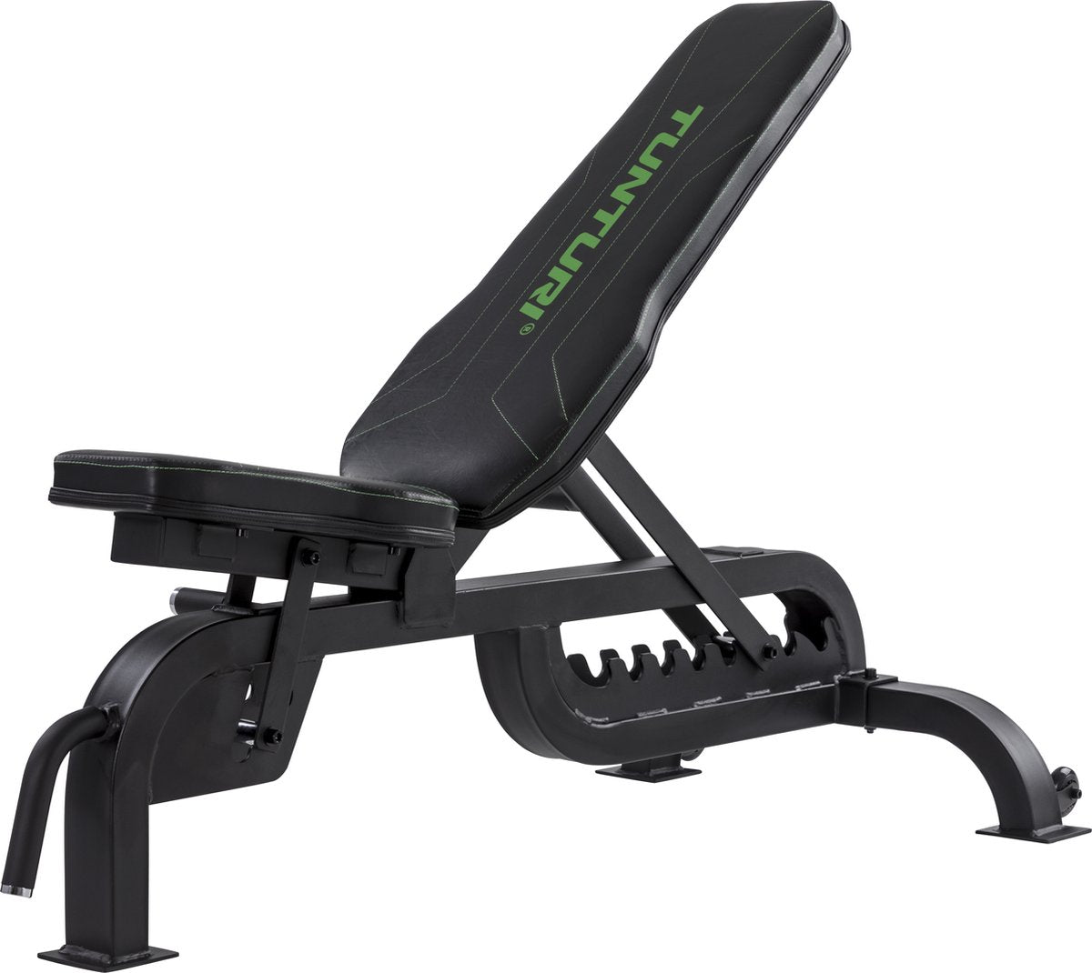 Tunturi ub90 pro utility halterbank - fitnessbank - trainingsbank - verstelbaar - incl. gratis fitness app