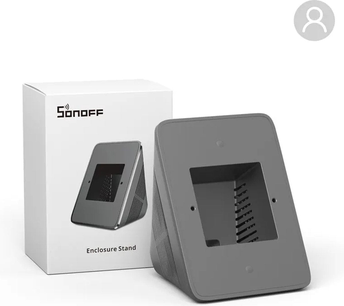 Soporte para panel Sonoff (negro)